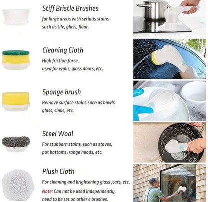 Home Labs 5 in 1 Electric Cleaning Brush