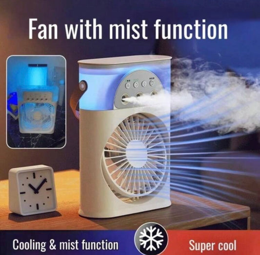 BreezeMist Portable Cooling Fan